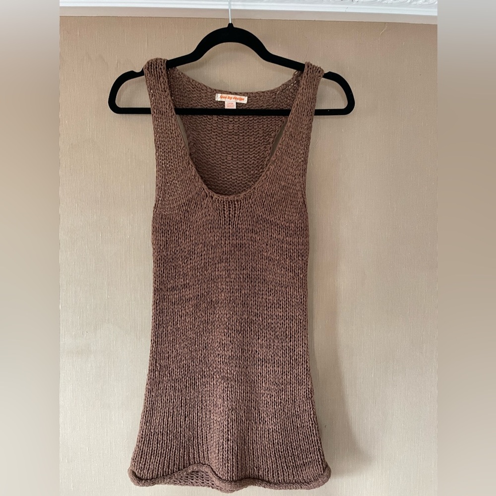 Love by Design Brown Shirt/Cover-Up